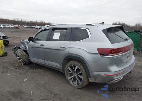 2024 Volkswagen Atlas 2.0T Sel Premium R-Line from USA, damaged, VIN 1V2FR2CA8RC549553